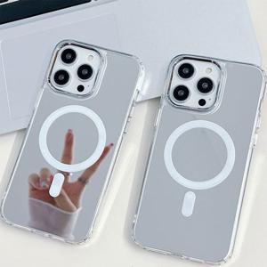 갤럭시S25엣지 맥세이프 미러 젤리케이스 S937 폰케이스 미러케이스 젤리케이스