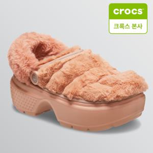크록스 본사 208938-2CC 스톰프 퀼트 라인드 클로그 크로크