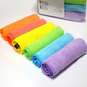 무지개 크리너 행주 6P 극세사행주 요술행주 주방행주 면행주 행주