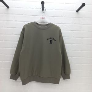 폴리 벨로아 본딩 맨투맨티(24W1402 BE)_CJ