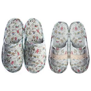 [케이에스몰] 더블패드 레빗베어 면실내화 거실화 슬리퍼 덧신