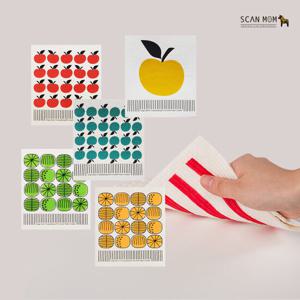 [스칸맘] 스웨덴 직수입 행주 by 폼버킷 /항균 99.9%