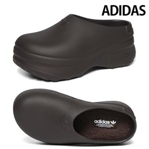 ADIDAS 우먼스 (225~275 size) 아디폼 스탠 스미스 뮬 (5cm)털 슬립온 다크브라운 IF6969