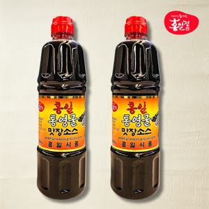홍일 통영굴 맛장 간장 만능 소스 900ml 2개 편스토랑