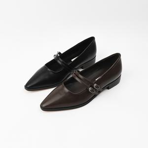 신난다슈 여성 로퍼 단화 3cm 스틸레토 메리제인 플랫 구두 펌프스 ST251839