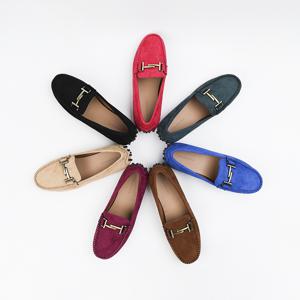 신난다슈 여성 로퍼 단화 1cm 플랫 슈즈 구두 스웨이드 발편한 쿠션 GDR253076