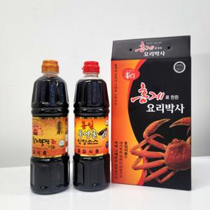 [홍일식품] 통영굴 맛간장 홍게 골드 간장 미2호 추석 설 명절 선물세트 / 프리미엄 간장세트