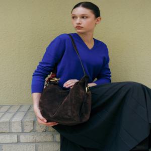 뉴욕 액세서리 [[25FW]] JABA5F621W3 [SAGE] 이태리스웨이드 세이지 호보백 겸 슬링백