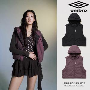 엄브로 멜로우 우먼스 패딩 베스트 UQ422CPVO1 2종