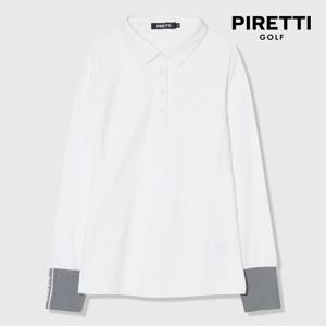 여성 사보나 에센셜 폴로 티셔츠 TWU23205