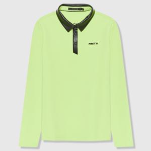 여성 루카 우븐 카라 티셔츠 TWU22207S2