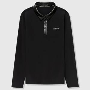 여성 루카 우븐 카라 티셔츠 TWU22207Z1