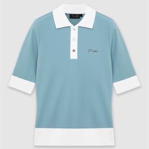 여성 사보나 5부 폴로 티셔츠 TWU222049B