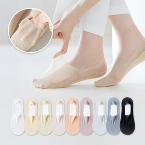 [4+4+1] 실키메쉬 고탄력 아이스덧신 페이크삭스 벗겨짐방지 양말 (총 9켤레세트)