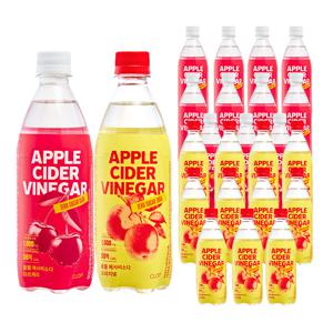 클룹 애사비소다 500ml 24입 혼합구성 (오리지널 + 타트체리)