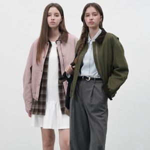 코듀로이 카라 패딩 워크자켓[2COL]/WBE3L07513