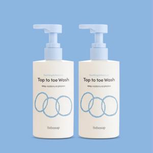 수딩앤모이스춰 탑투토워시 300ml 1+1개