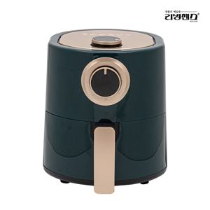 크루거 뉴트로 에어프라이어 3.5L 다크그린 KR-AF3355G