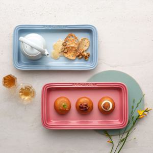 [정가13만원] 레인보우 직사각 접시 25cm 2P세트 (색상선택)