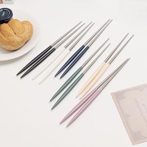 파스텔 샤틴 한식 젓가락 택1