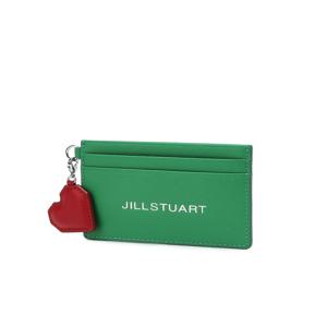 [선물증정+쇼핑백증정]그린 로고배색 소가죽 카드지갑 JAHO4E471
