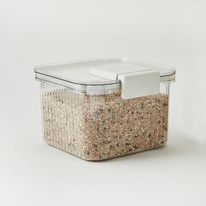 클리어 쌀통 5kg 잡곡통 밀폐 보관함 계량컵