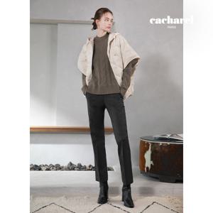 [온플] 까사렐 24FW 헤링본 기모 밴딩팬츠 3종