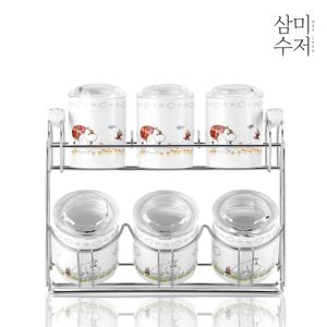 무민 더키친 밀폐양념통 6P