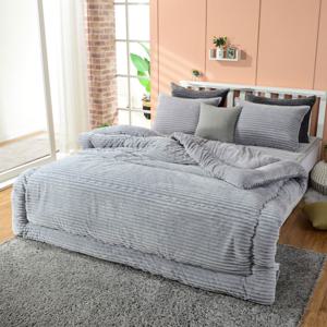골지극세사 부드러운 겨울 극세사 차렵이불베개세트 S/Q
