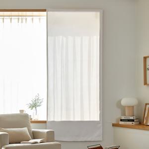 ON벨크로 붙이는 암막커튼 85x200 화이트