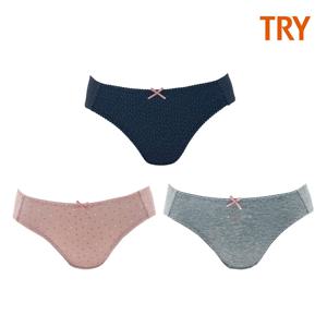 [한정수량/이월상품] 여성 미니 삼각 3매