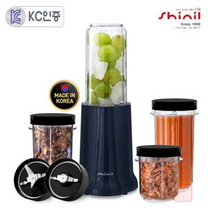 국산 만능 다용도 미니믹서기 다기능 소형 다지기 분쇄기 믹서기 커터 컵4개 날2개 미니 블렌더