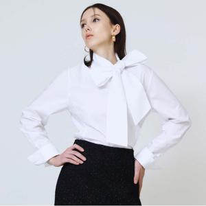 [YGBM][최초가132,000]페플럼 코튼 블라우스_YB210-WBW01