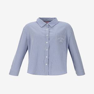 SOUP 스트라이프 아웃 포켓 셔츠 SB3LS361