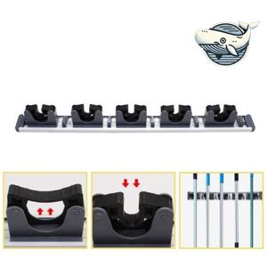 알티피아 알루미늄 청소도구 정리대 5구 고정형 좌우 막대걸레 대걸레걸이 청소용걸이