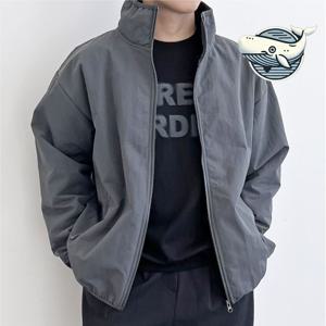 남성용 간절기 하이넥 점퍼 포근한 퍼안감 집업 추리닝자켓 트레이닝점퍼 간절기점퍼 집업점퍼