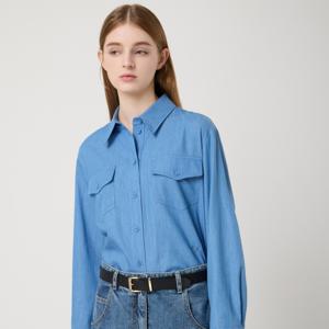 [롯데백화점]포켓 포인트 버튼업 셔츠 C252MSC034