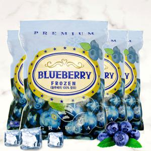 G)월드홀마켓 IQF 세척 냉동 블루베리 1kgx4봉