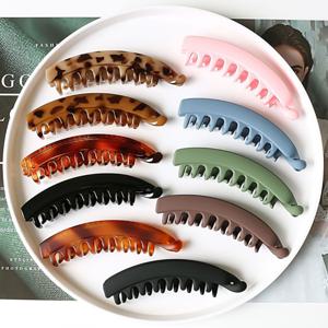 Ludia 바나나 헤어집게핀 머리 집게핀 10종 헤어집게핀 바나나집게핀 머리집게핀 머리집게