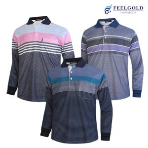 파크타운 남성 패턴 카라 티셔츠 3종 A세트 PT1105 골프티 카라티 남자티셔츠