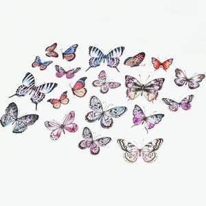 데코 포인트 스티커 나비스티커 다꾸 보라색 나비 40p 다꾸스티커 다이어리스티커 귀여운스티커