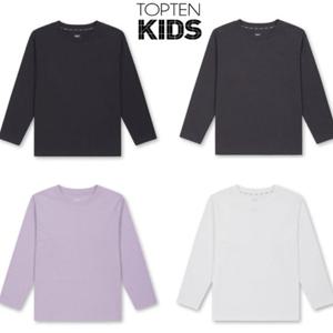 MKG5TS3903 아동 에센셜 코튼 기본핏 긴팔티