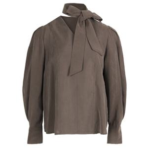 [파슨스] V-neck Scarf Blouse [PW2R9BL12]