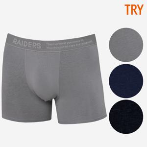 남자스판팬티 면팬티 사각 드로즈 즈로즈 무지 데일리 아웃밴드 3종 세트