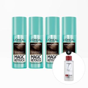 매직 리터치 새치 스프레이 75ml 4개+본드리페어 100ml(랜덤)