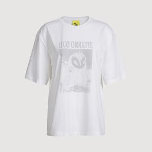 [정가138000] 프린트 포인트 루즈핏 반팔티셔츠 LQTAM25300