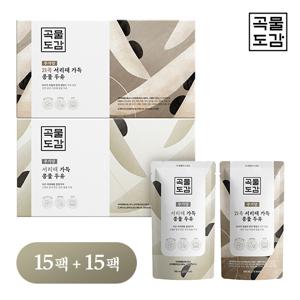 [세리패키지] 곡물도감 서리태 가득 콩물두유 시그니쳐 1박스 + 21곡 1박스