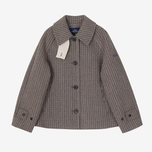 본사정품 Elle - Check 엘르 코트 - 체크 ASJF253KR85-CHK ★25FW 뉴컬러