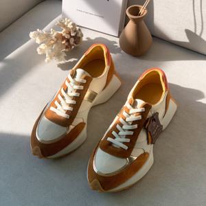 [브리치] 컴온슈 / 어헤드 키높이 통굽 스웨이드가죽 운동화 스니커즈 3cm