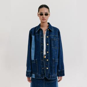 Blouson Denim Jacket - Blue
